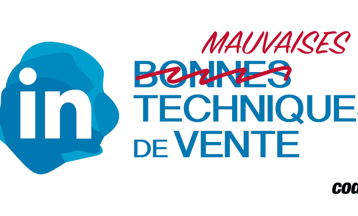 Mauvaise technique de vente Linkedin