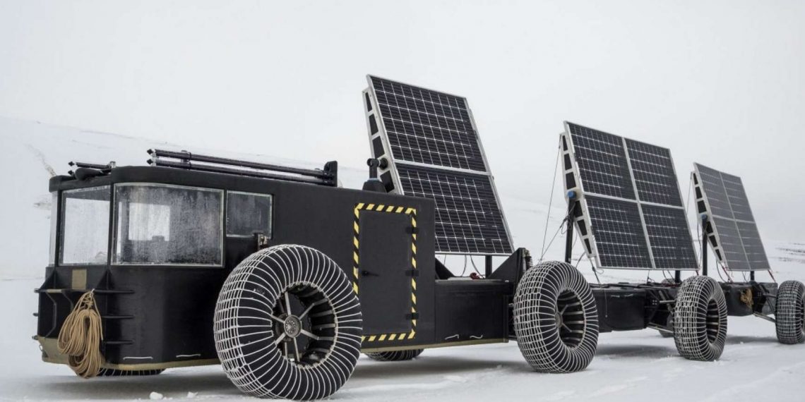 Drôle De Tech Un Rover Solaire à La Conquête Du Pôle Sud