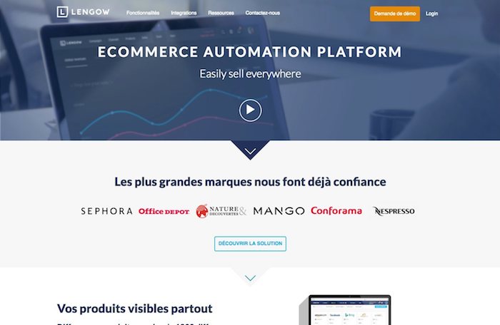 gestionnaire de flux e-commerce lengow