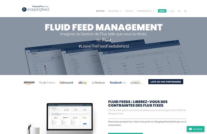 gestionnaire de flux e-commerce shoppingfeed