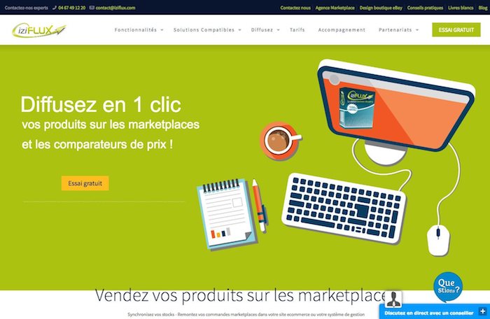 gestionnaire de flux e-commerce iziflux