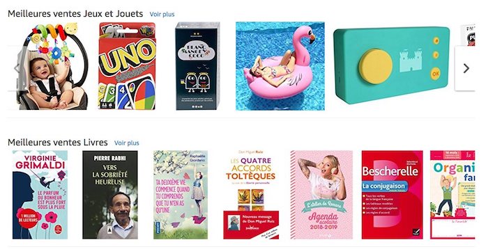 recommandations amazon