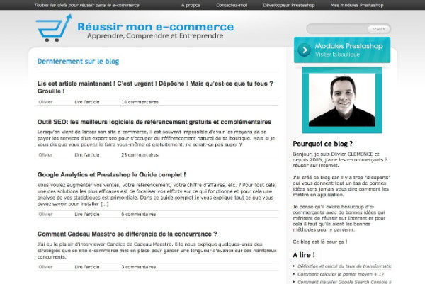 Réussir mon e-commerce