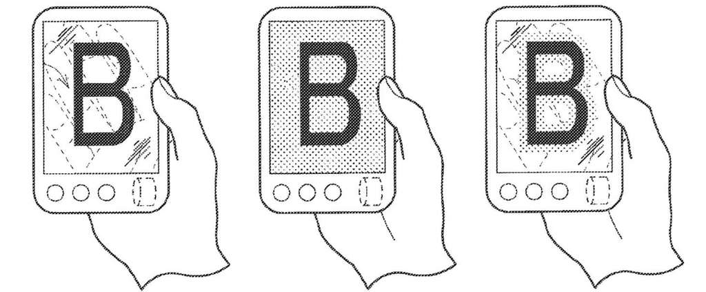 En superposant deux écrans, Sony parviendrait à obtenir trois types différents d'affichages. Une transparence totale, un affichage sans transparence et un mode intermédiaire. © Sony