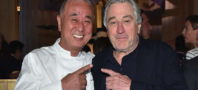 Nobu et Robert de Niro