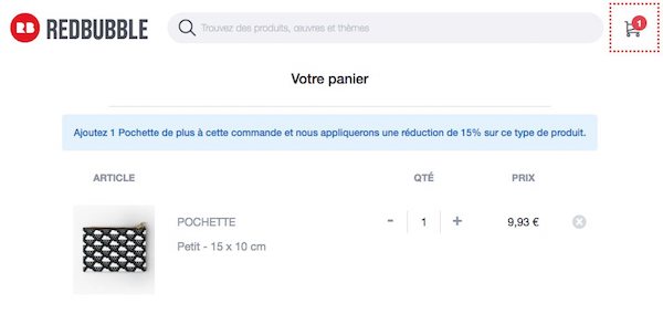 panier ecommerce réussi