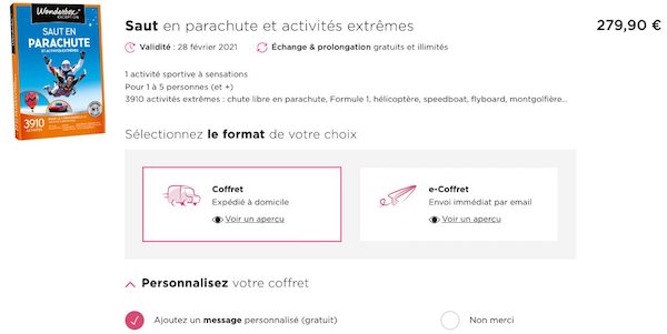 panier d'achat e commerce réussi