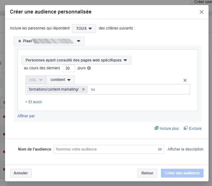 retargeting facebook