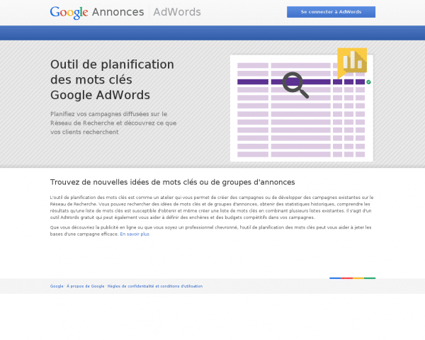 Google AdWords: Keyword Planner