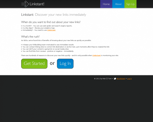 Linkstant - Discover Your New Links, Instantly.