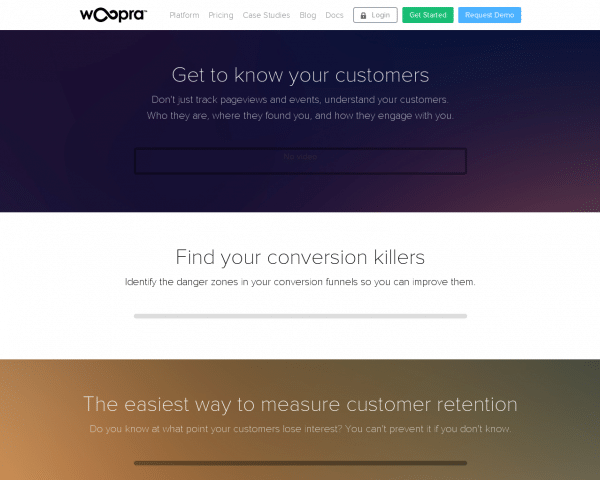 Real-time Customer Analytics - Woopra