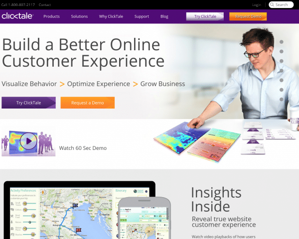 Clicktale | Better Digital Customer Experience Better Business