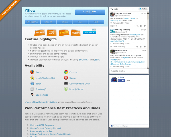YSlow - Official Open Source Project Website