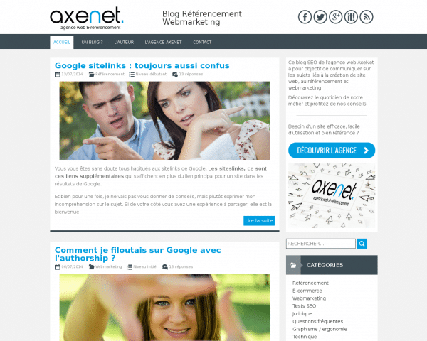 Blog SEO AxeNet