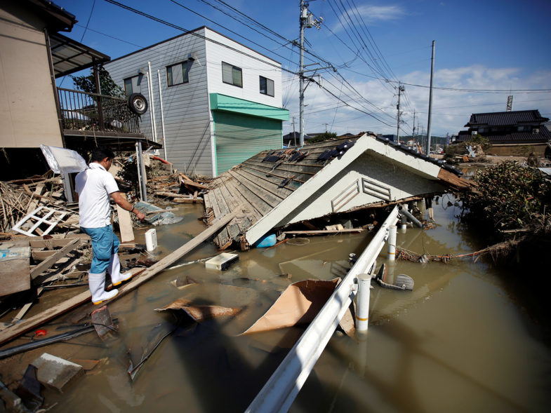 La première plateforme d'échange de crypto-monnaies donne 1 M$ aux victimes des inondations au Japon