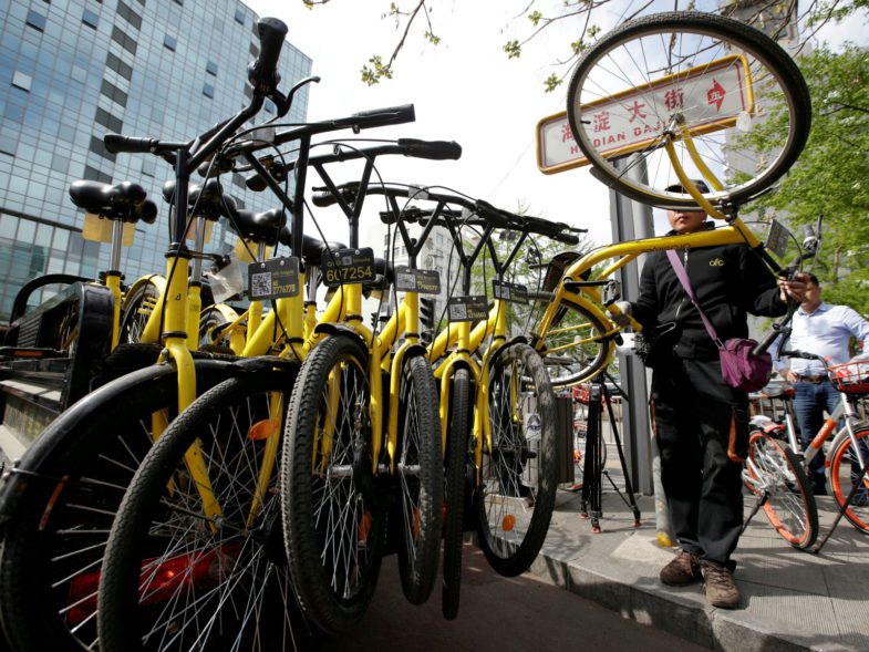 Cette appli chinoise de vélo en libre-service lève 866M$ auprès d'Alibaba pour réussir là où son concurrent Gobee.bike a échoué