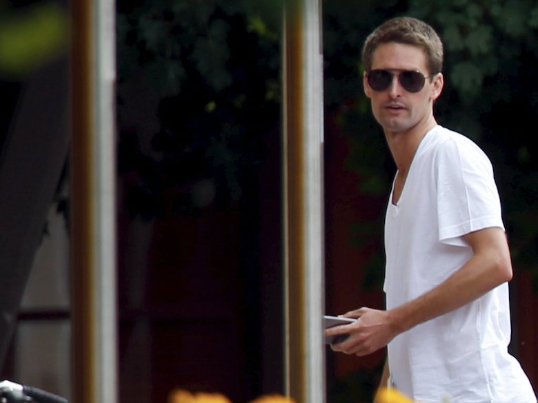 Le DG de Snap Evan Spiegel doit son succès en partie à la 'règle des 99%' — il l'a notamment fait subir à Mark Zuckerberg