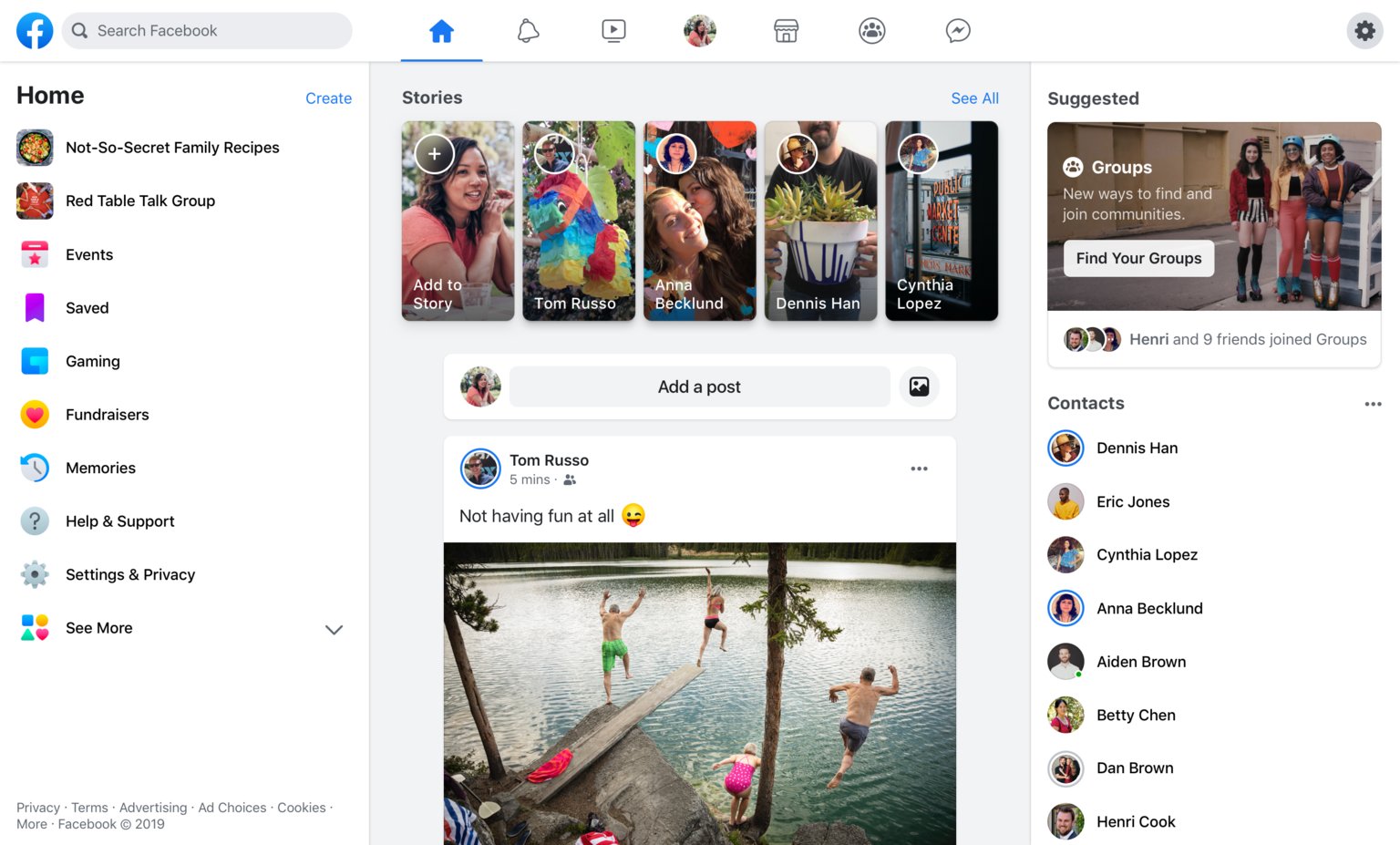 Design, Instagram, Messenger, groupes... Facebook apporte des changements importants et tente de faire oublier deux années de scandales