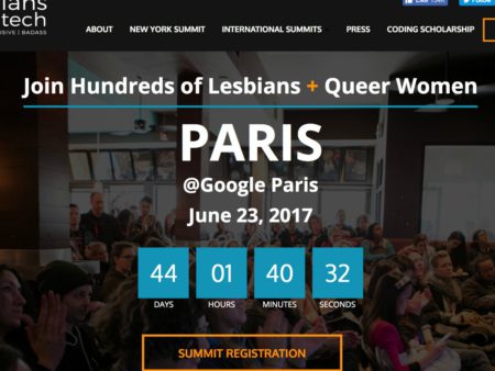 Google France accueillera le tout premier sommet 'Lesbians who tech' à Paris