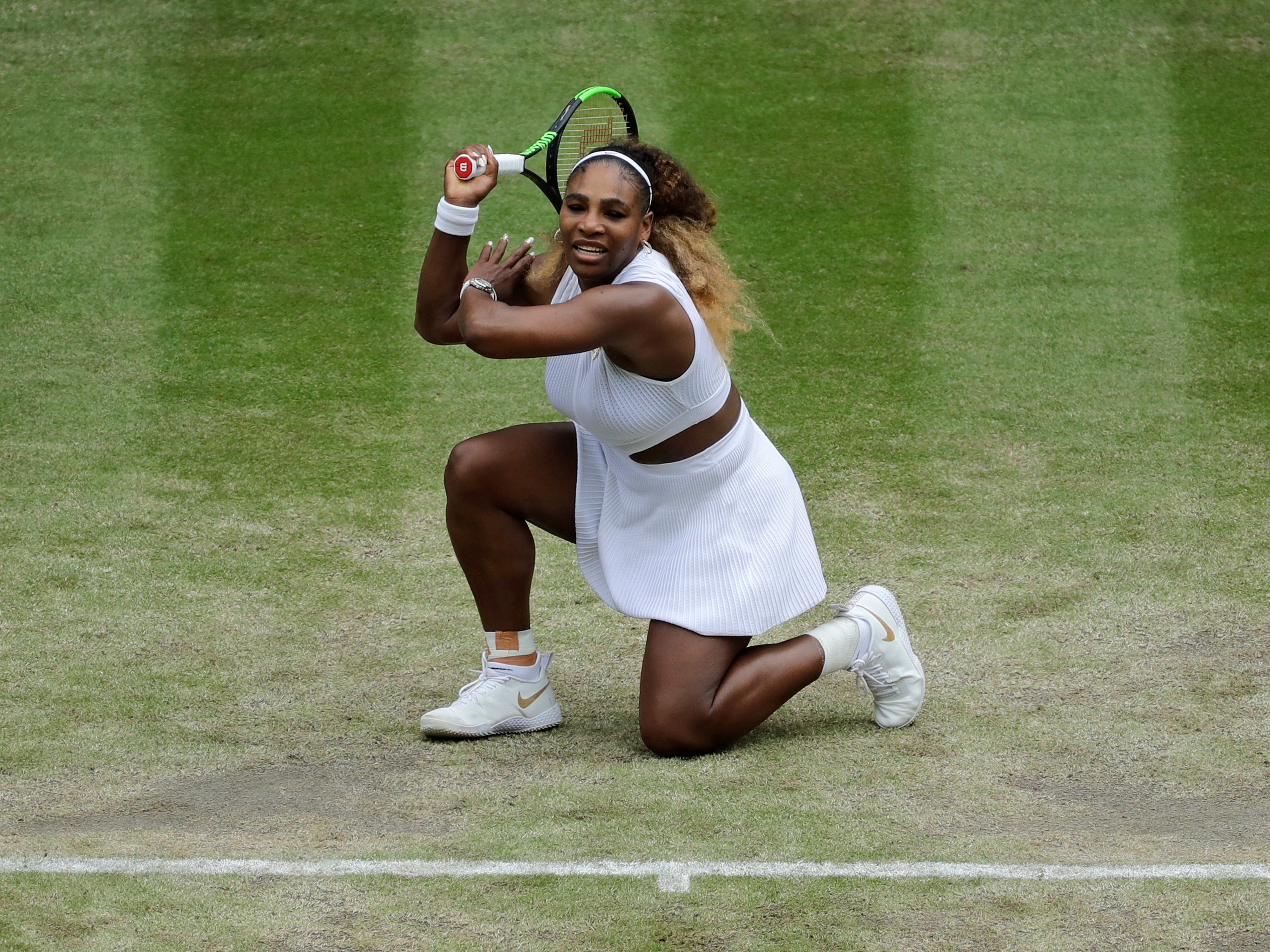 Serena Williams a posté une photo sur Instagram alors qu'elle était en plein match à Wimbledon