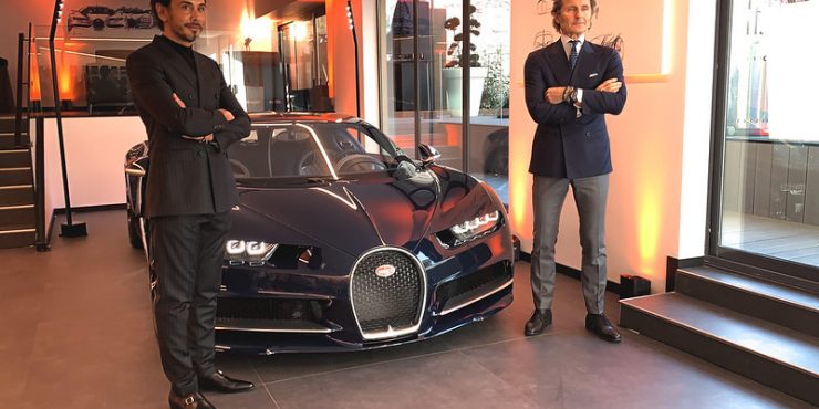 Bugatti Paris inaugure son nouveau showroom d