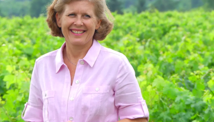 Véronique Sanders vignoble Château Haut-Bailly