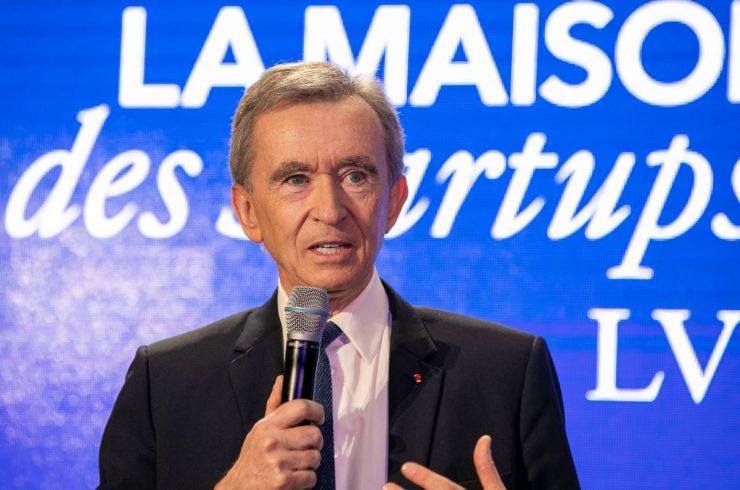 Bernard Arnault, propriétaire de La Samaritaine